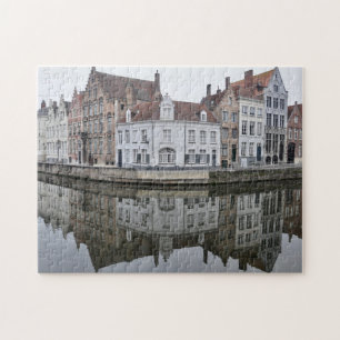 Reflections of Buildings in River Water Jigsaw Puzzle