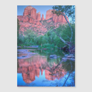 Reflections of Cathedral rock, Sedona, Arizona