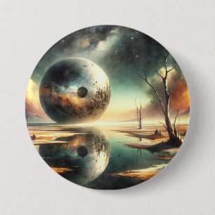 Reflections of Chaos 7.5 Cm Round Badge