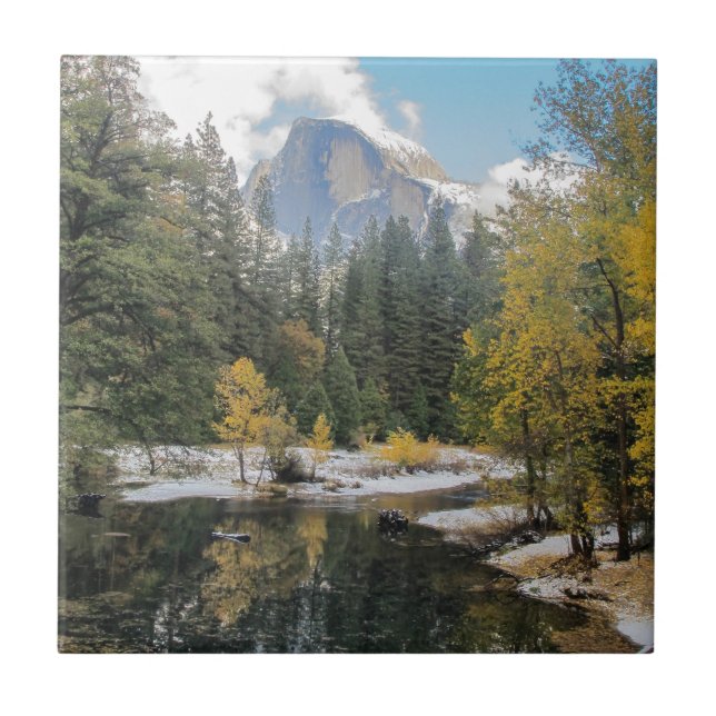 Reflections Of Half Dome Ceramic Tile (Front)