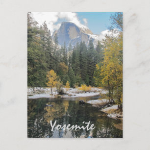 Reflections Of Half Dome Postcard