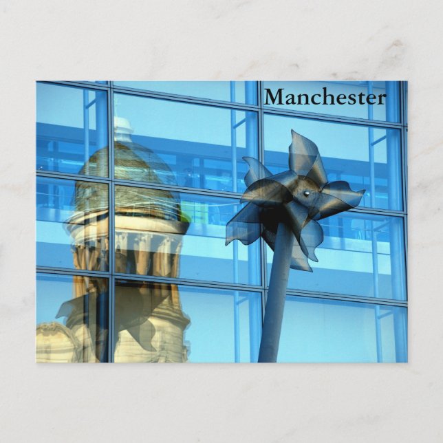 Reflections of Manchester Postcard (Front)