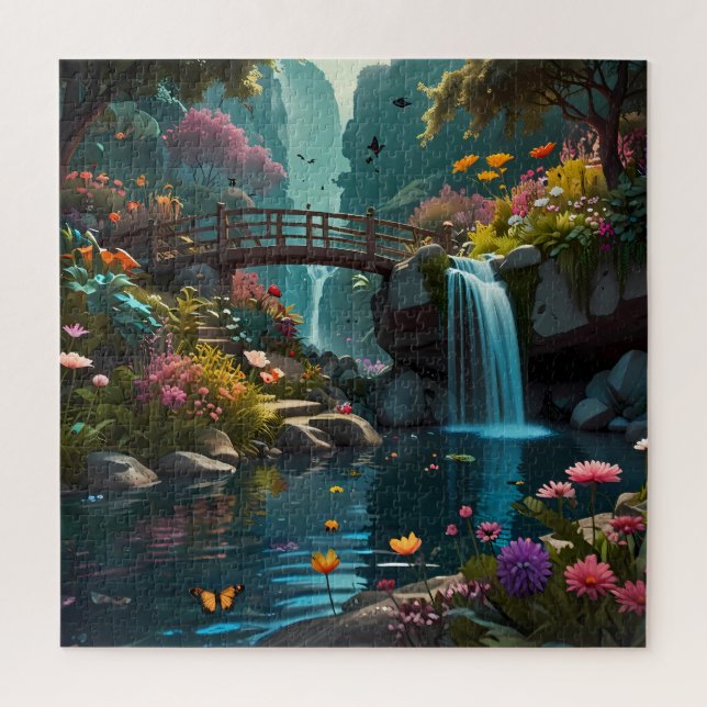 Reflections of Nature: A Scenic Puzzle (Vertical)