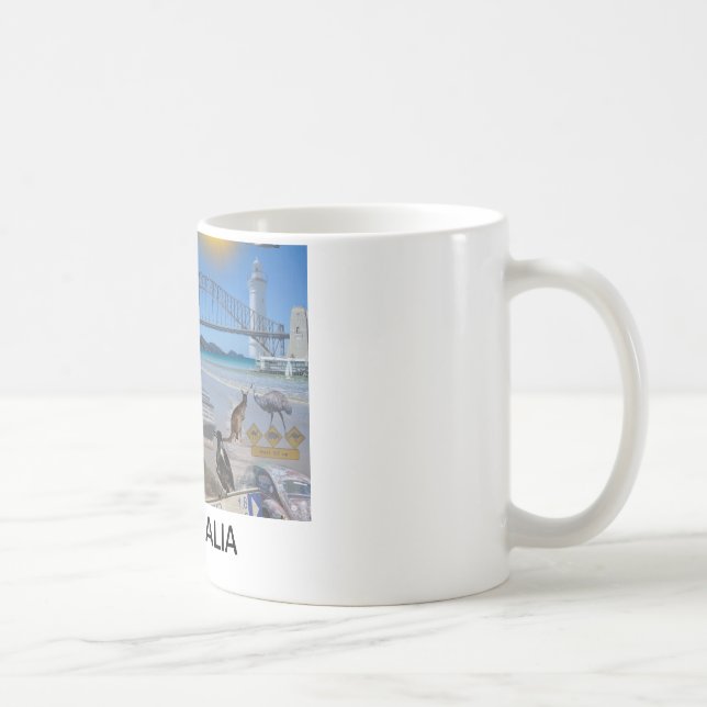 REFLECTIONS OF OZ    AUSTRALIA COFFEE MUG (Right)