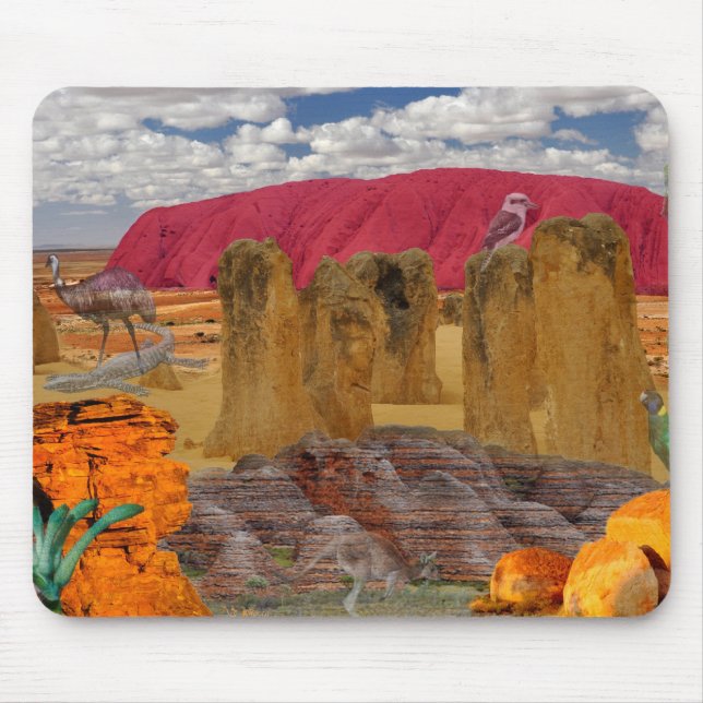 REFLECTIONS OF OZ Australian Outback Mouse Pad (Front)