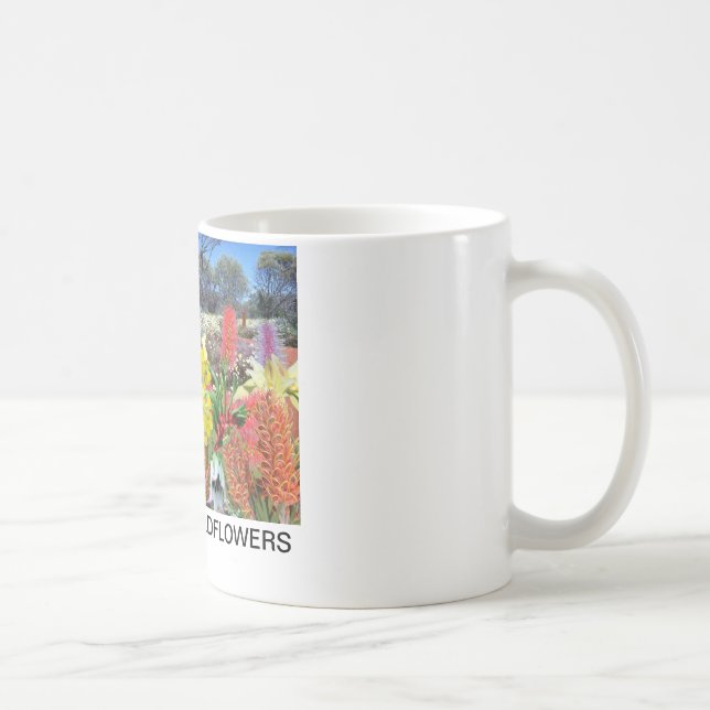 REFLECTIONS OF OZ australian wildflowers Coffee Mug (Right)
