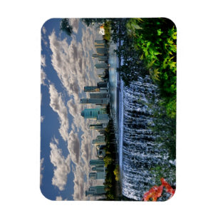 REFLECTIONS OF OZ Brisbane River Waterfalls Magnet