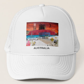 REFLECTIONS OF OZ    Uluru Ayers Rock Trucker Hat