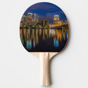 Reflections of Pittsburgh Ping Pong Paddle