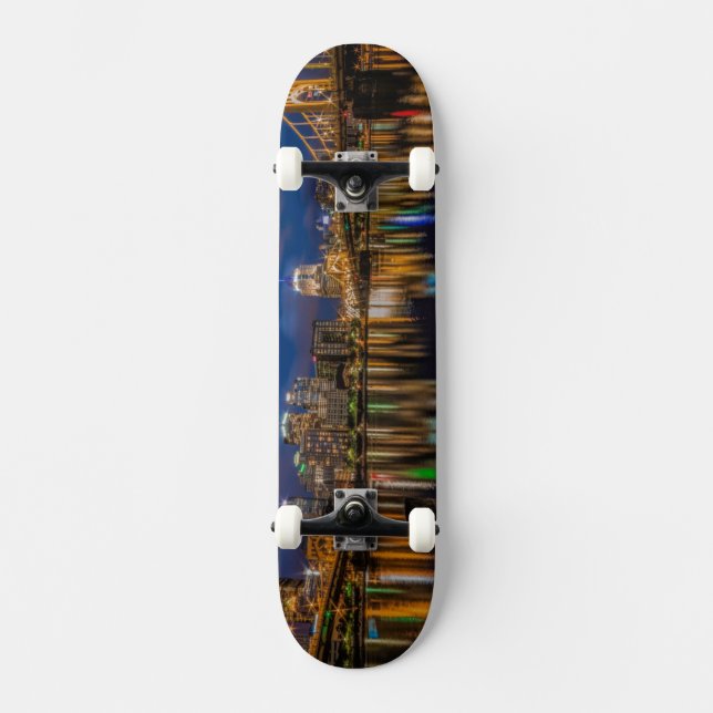 Reflections of Pittsburgh Skateboard (Front)