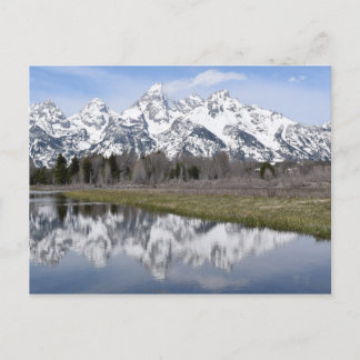Reflections of the Grand Tetons Postcard