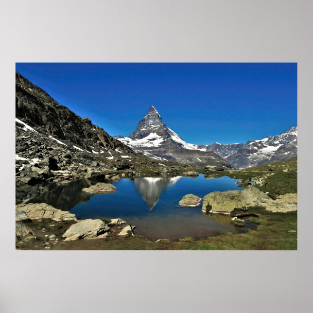Reflections of the Matterhorn Poster (Front)