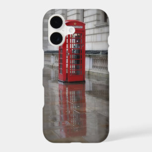Reflections on a Red Phone Box iPhone 7 Case