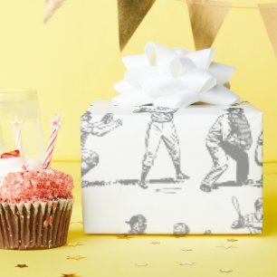 Reflections On Baseball Wrapping Paper