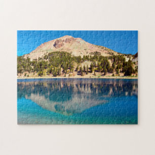 Reflections On Lake Helen, Lassen Volcanic Jigsaw Puzzle