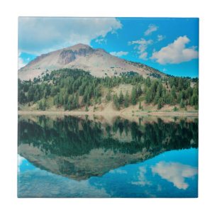 Reflections On Lake Helen Tile