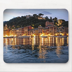 Reflections on Portofino, Italia Mousepad