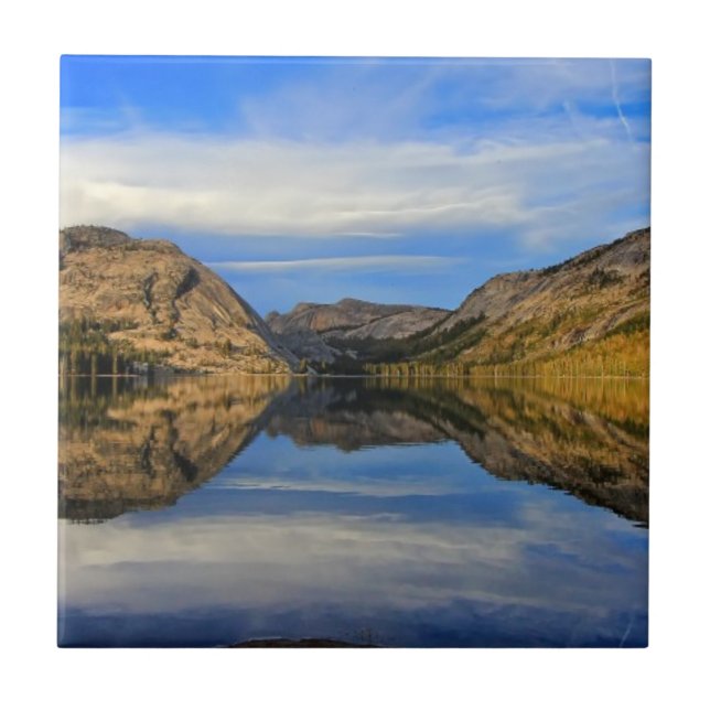 Reflections on Tenaya Lake Ceramic Tile (Front)