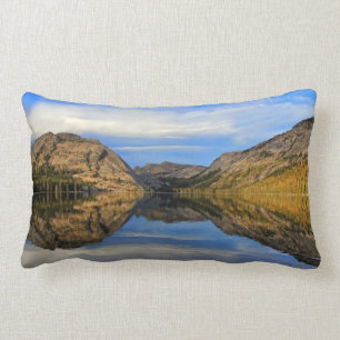 Reflections on Tenaya Lake Lumbar Cushion
