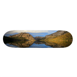 Reflections on Tenaya Lake Skateboard