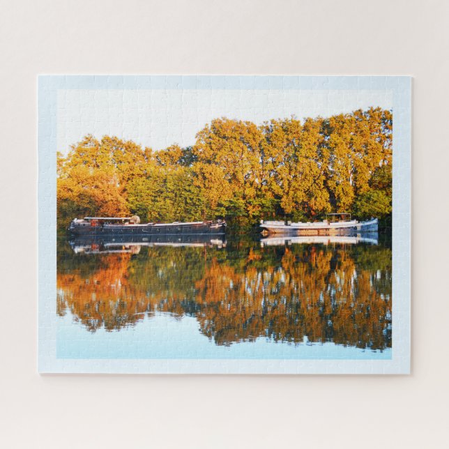 Reflections on the River Rhone Jigsaw Puzzle (Horizontal)