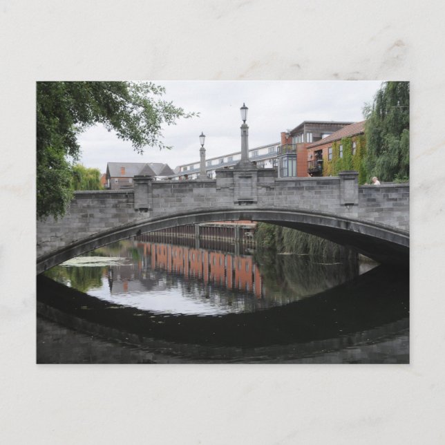 Reflections on the River Wensum, Norwich Postcard (Front)