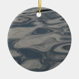 Reflections on Water Ceramic Ornament