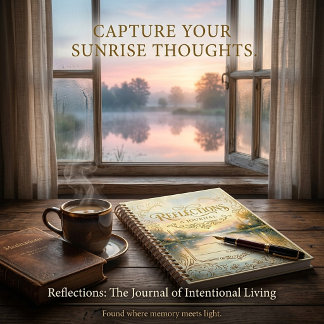 Reflections painted pond journal