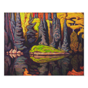 Reflections, Sand Lake, Algoma   Lawren Harris   Photo Print
