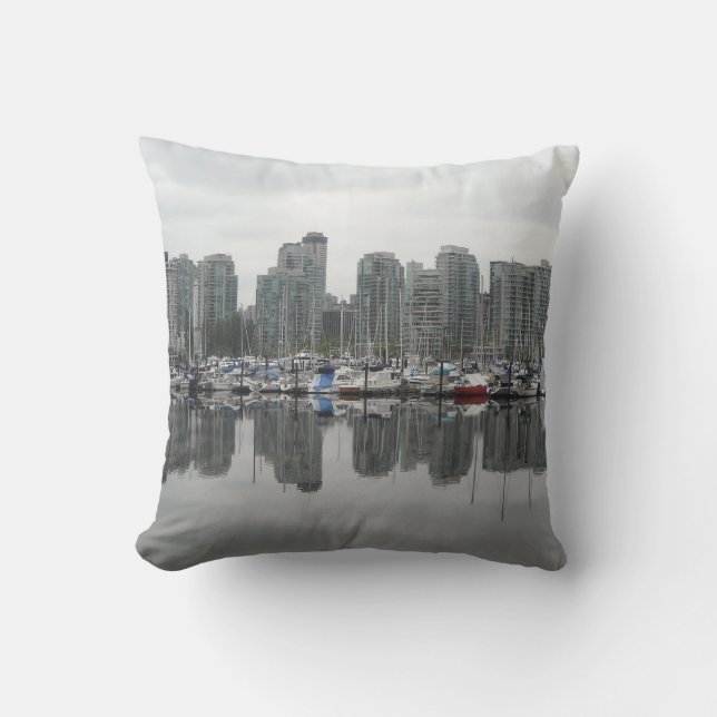 Reflections - Vancouver B.C. Cushion (Front)