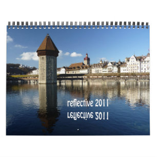 reflective 2011 calendar