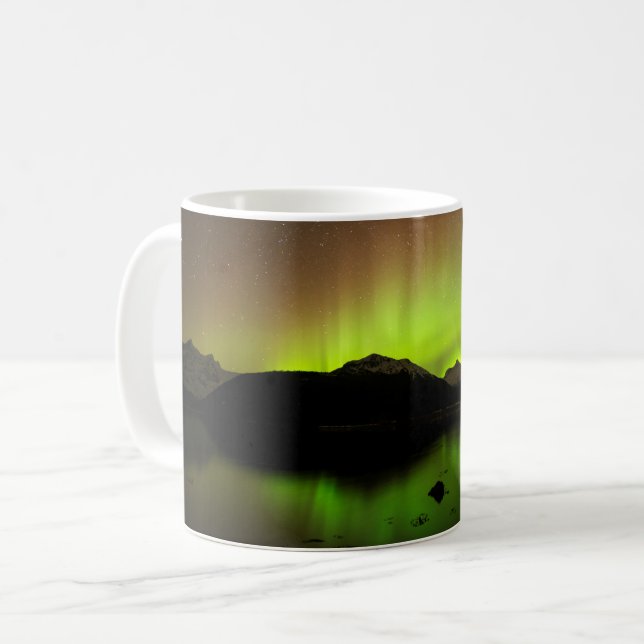Reflective Aurora Coffee Mug (Front Left)