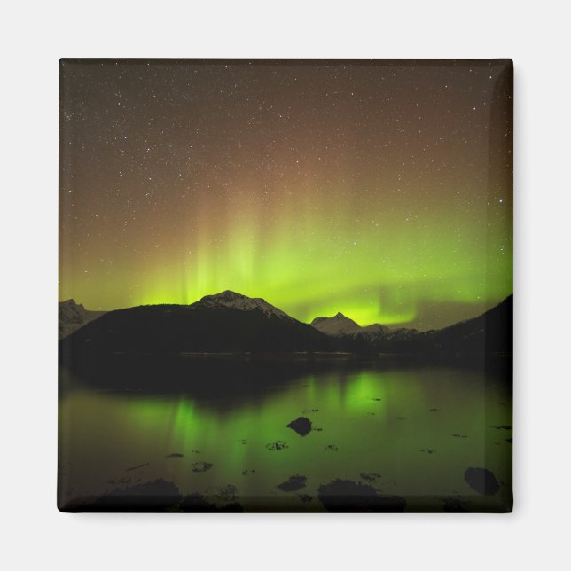 Reflective Aurora Magnet (Front)