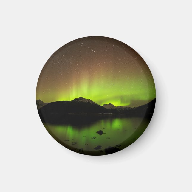 Reflective Aurora Magnet (Front)