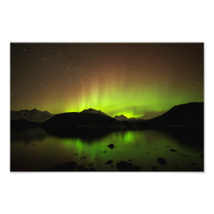 Reflective Aurora Photo Print
