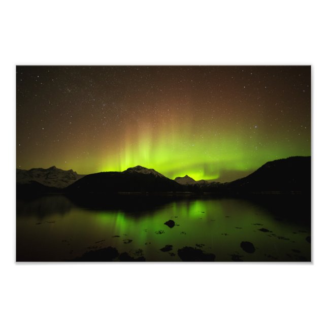 Reflective Aurora Photo Print (Front)