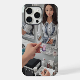 Reflective Convenience Mirror Mirror iPhone 15 Pro Max Case