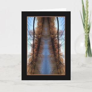 Reflective Lake Shore Card
