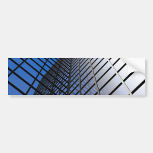 Reflective Office Block Bumper Sticker