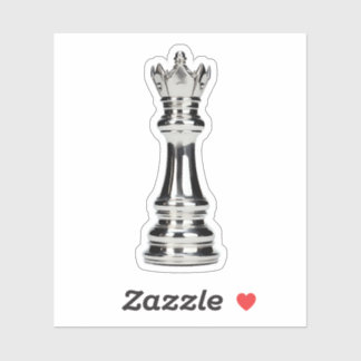 Reflective Queen Chess Piece
