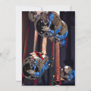 Reflective Silver Christmas Ornaments