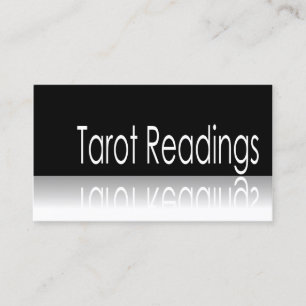 Reflective Text - Tarot Readings - Business Card