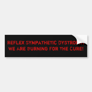Reflex Sympathetic Dystrophy Bumper Sticker