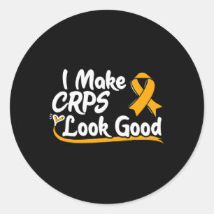 Reflex Sympathetic Dystrophy Gift - Rsd Awareness Classic Round Sticker