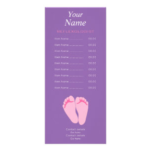 Reflexologist Rack Card