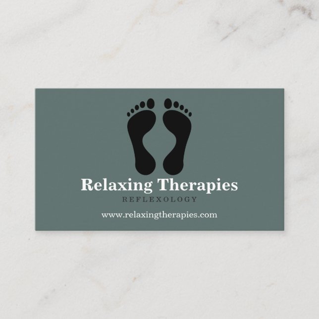 Reflexology Business Card (Front)