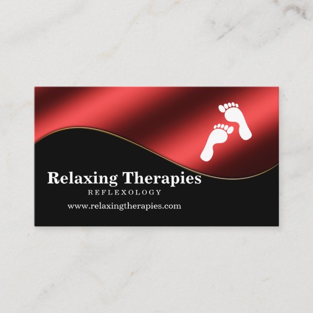 Reflexology Business Card (Front)