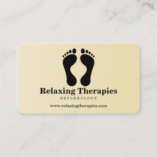 Reflexology Business Card