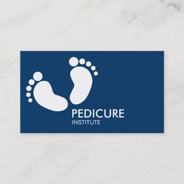 Reflexology Podology & Pedicure No3 Business Card (Front)