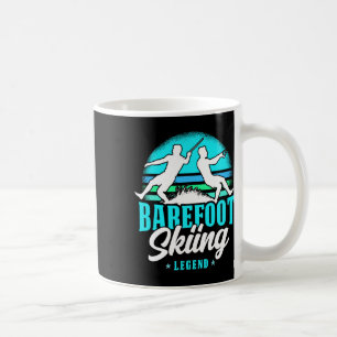 Refoot Skiing Legend Retro Style Water Sport Skier Coffee Mug